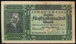 Кассель., 500000 марок (1923 г.)