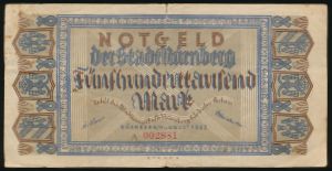 Нюрнберг., 500000 марок (1923 г.)