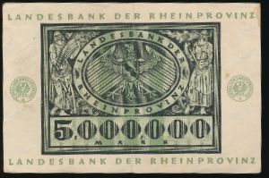 Мёрс., 5000000 марок (1923 г.)