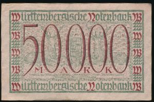 Штутгарт., 50000 марок (1923 г.)