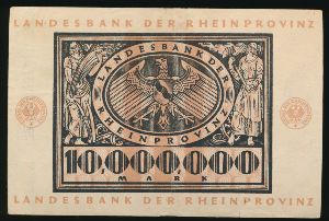 Дюссельдорф., 10000000 марок (1923 г.)