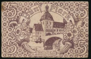 Бамберг., 5 марок (1918 г.)