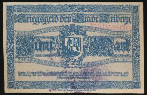 Freiburg im Breisgau., 5 марок, 1919