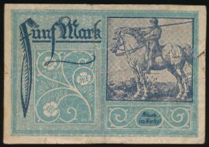 Франкфурт-на-Майне., 5 марок (1919 г.)