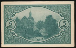 Мосбах., 5 марок (1919 г.)