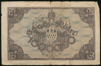 Кёльн., 1000000 марок (1923 г.)