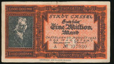Кассель., 1000000 марок (1923 г.)