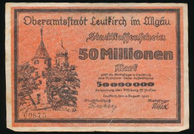 Лойткирх., 50000000 марок (1923 г.)