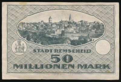 Ремшайд., 50000000 марок (1923 г.)