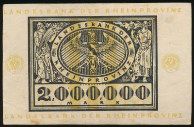 Дюссельдорф., 2000000 марок (1923 г.)