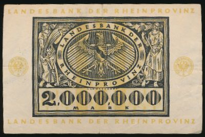 Дюссельдорф., 2000000 марок (1923 г.)