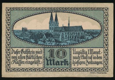 , 10 марок, 1918