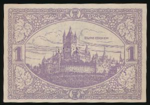 Кохем., 1 марка (1918 г.)