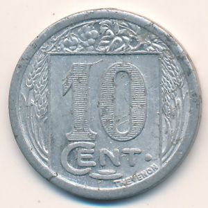 Руайян., 10 сентим (1922 г.)