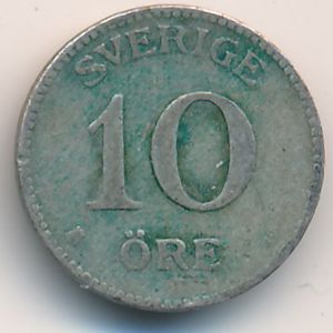 Швеция, 10 эре (1913 г.)