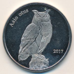 Шетландские острова., 1 фунт (2017 г.)