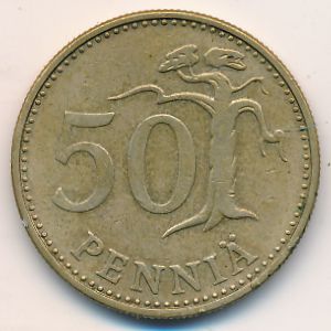 Финляндия, 50 пенни (1963 г.)