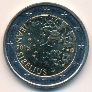 Финляндия, 2 евро (2015 г.)