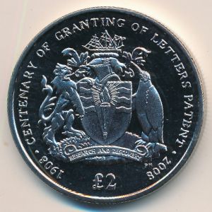 Британская Антарктика, 2 фунта (2008 г.)