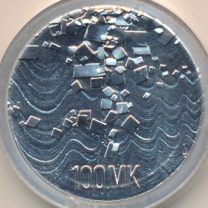 Финляндия, 100 марок (1992 г.)
