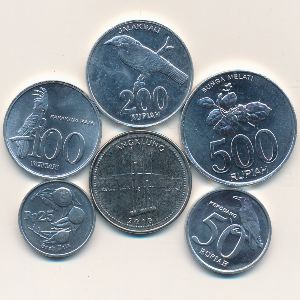 Индонезия, Набор монет