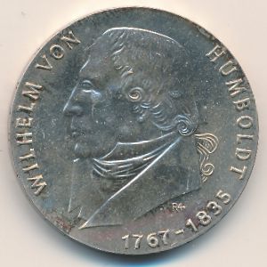 ГДР, 20 марок (1967 г.)