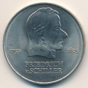 German Democratic Republic, 20 mark, 1972