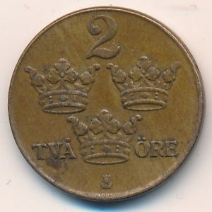 Швеция, 2 эре (1941 г.)