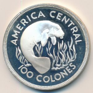 Коста-Рика, 100 колон (1974 г.)