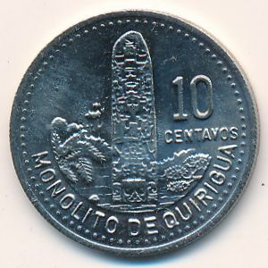 Гватемала, 10 сентаво (1991 г.)