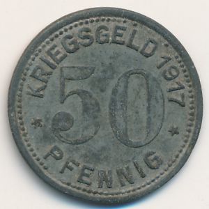 Охлигс., 50 пфеннигов (1917 г.)
