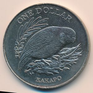 Новая Зеландия, 1 доллар (1986 г.)