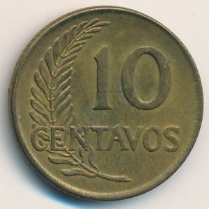 Перу, 10 сентаво (1965 г.)