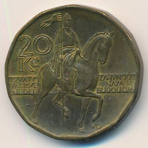 Чехия, 20 крон (2004 г.)