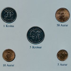 Исландия, Набор монет (1981 г.)