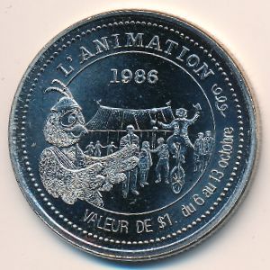 Канада., 1 доллар (1986 г.)