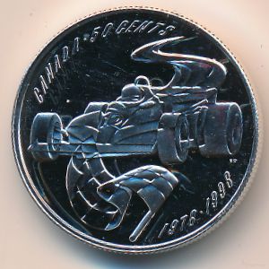 Канада, 50 центов (1998 г.)