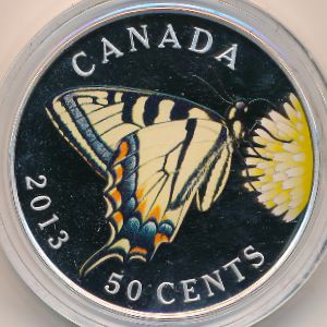 Канада, 50 центов (2013 г.)
