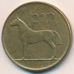 Ireland, 20 pence, 1994