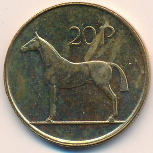 Ирландия, 20 пенсов (1996 г.)