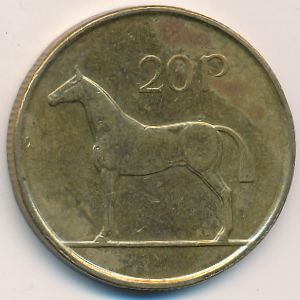 Ирландия, 20 пенсов (2000 г.)