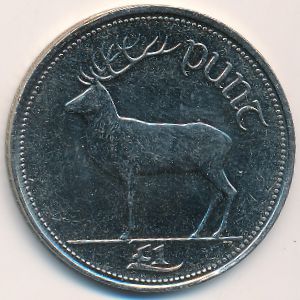 Ирландия, 1 фунт (1995 г.)