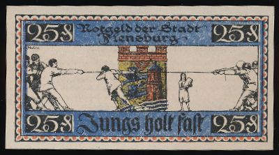 Фленсбург., 25 пфеннигов (1920 г.)