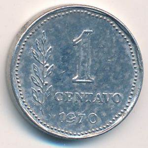 Аргентина, 1 сентаво (1970 г.)