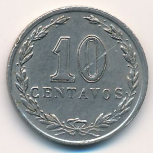 Аргентина, 10 сентаво (1927 г.)