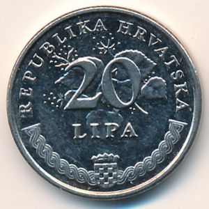 Croatia, 20 lipa, 2011