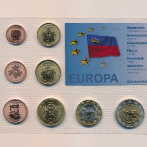 Лихтенштейн, Набор монет (2004 г.)