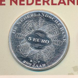 Netherlands, 5 euro, 2014