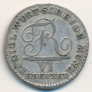 Вюртемберг, 6 крейцеров (1807 г.)