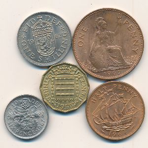 Великобритания, Набор монет